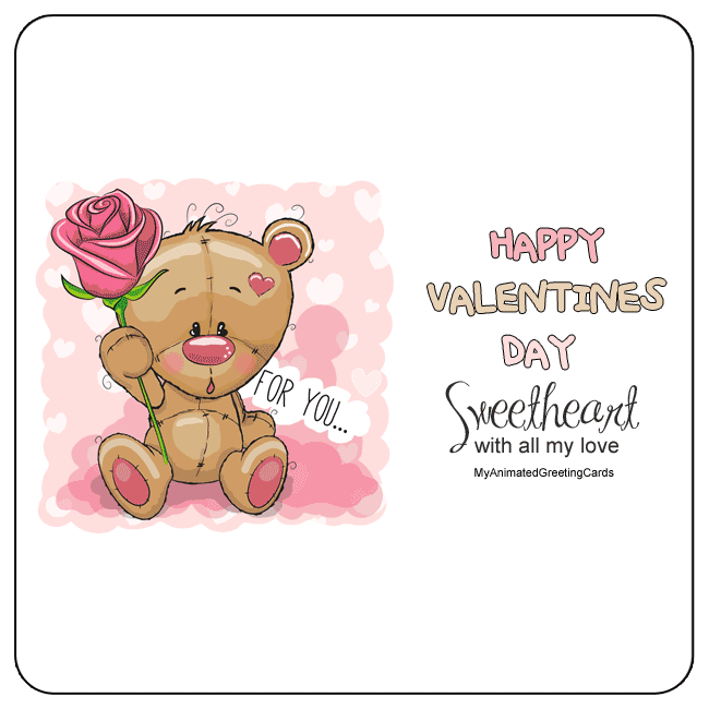 Animated valentines day cards