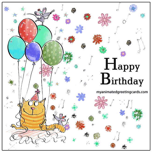 Happy Birthday Animated Cards For Facebook