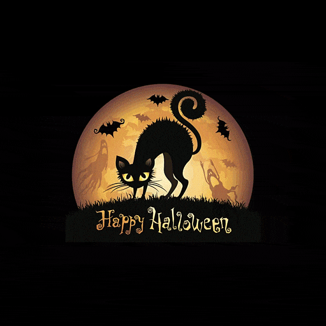Animated Halloween Cards For Facebook-650x650
