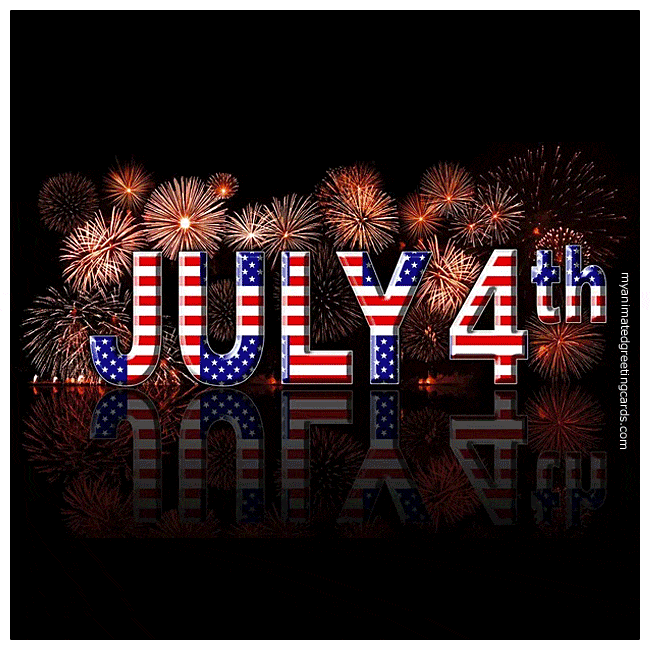 Fourth July Celebration Fireworks