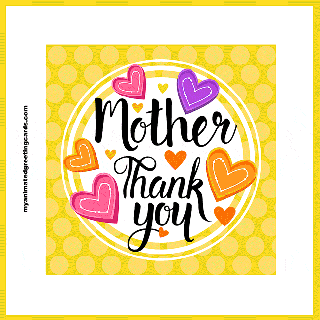 Animated Mothers Day Cards Mother Thank You